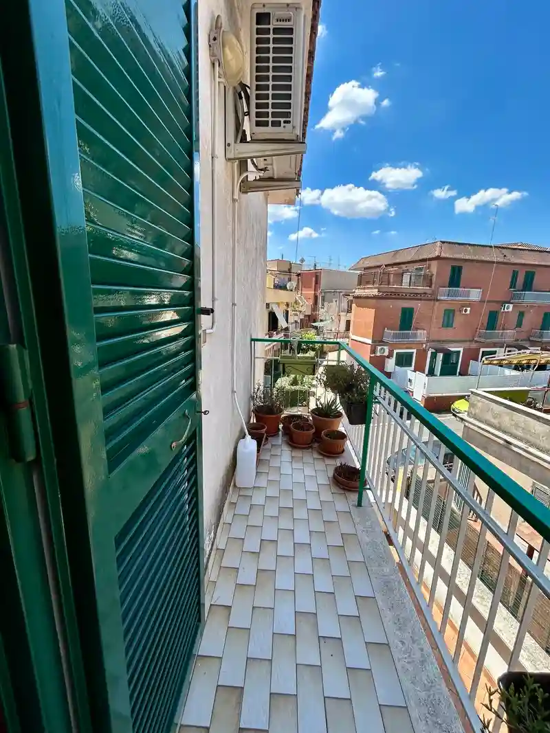 Balcone e vista esterna